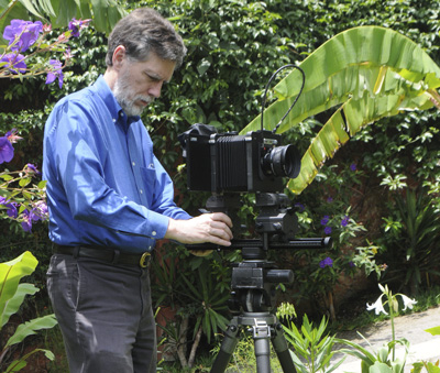 Medium Format Digital Camera Reviews on Nicholas Hellmuth Using Cambo Sliding Back Phaseone At Flaar S Garden
