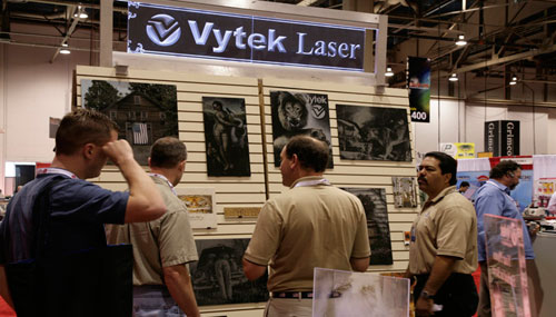 Vytek printing examples SGIA 2006