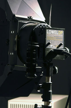 Lowel DP, portable lighting out on location