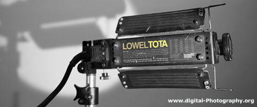 Lowel fluorescent tungsten lighting