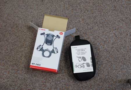 Canon macro Twin Lite MT-24EX